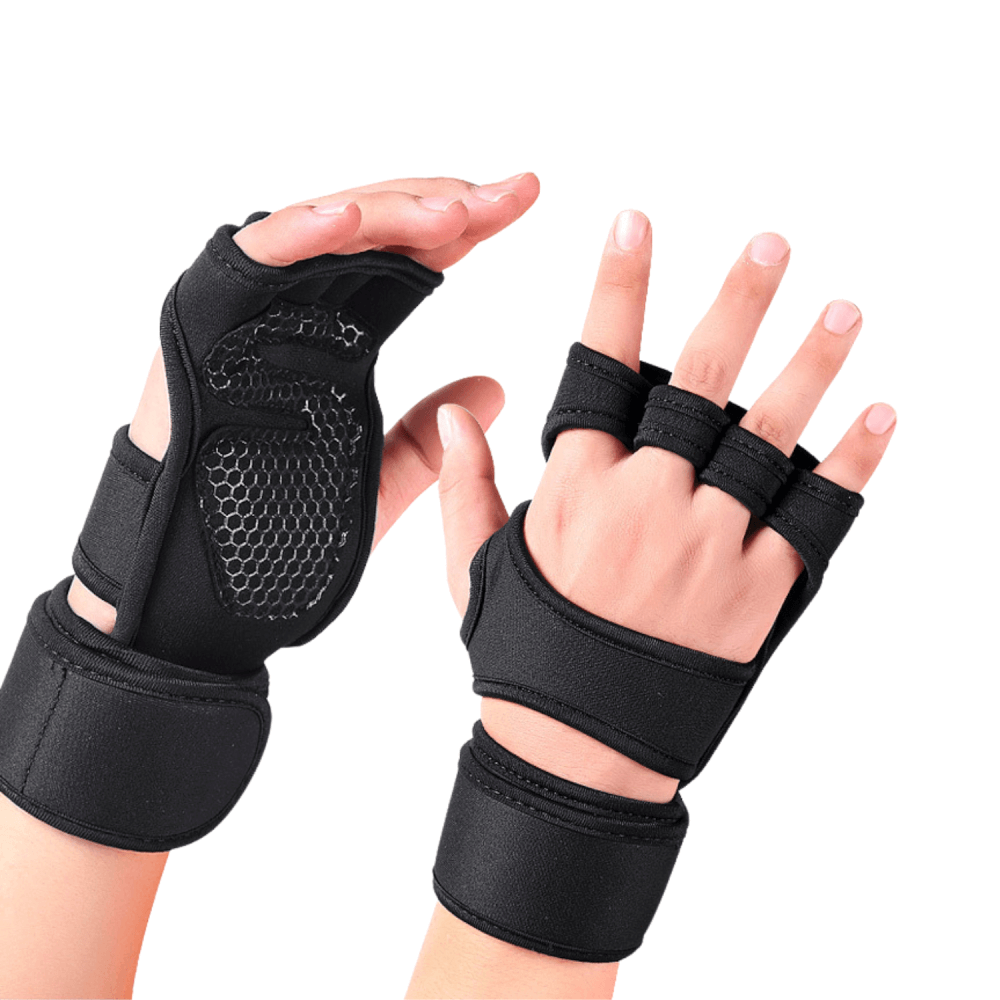 ถุงมือออกกำลังกาย HOMEFITTOOLS WEIGHT TRAINING ไซส์ S
