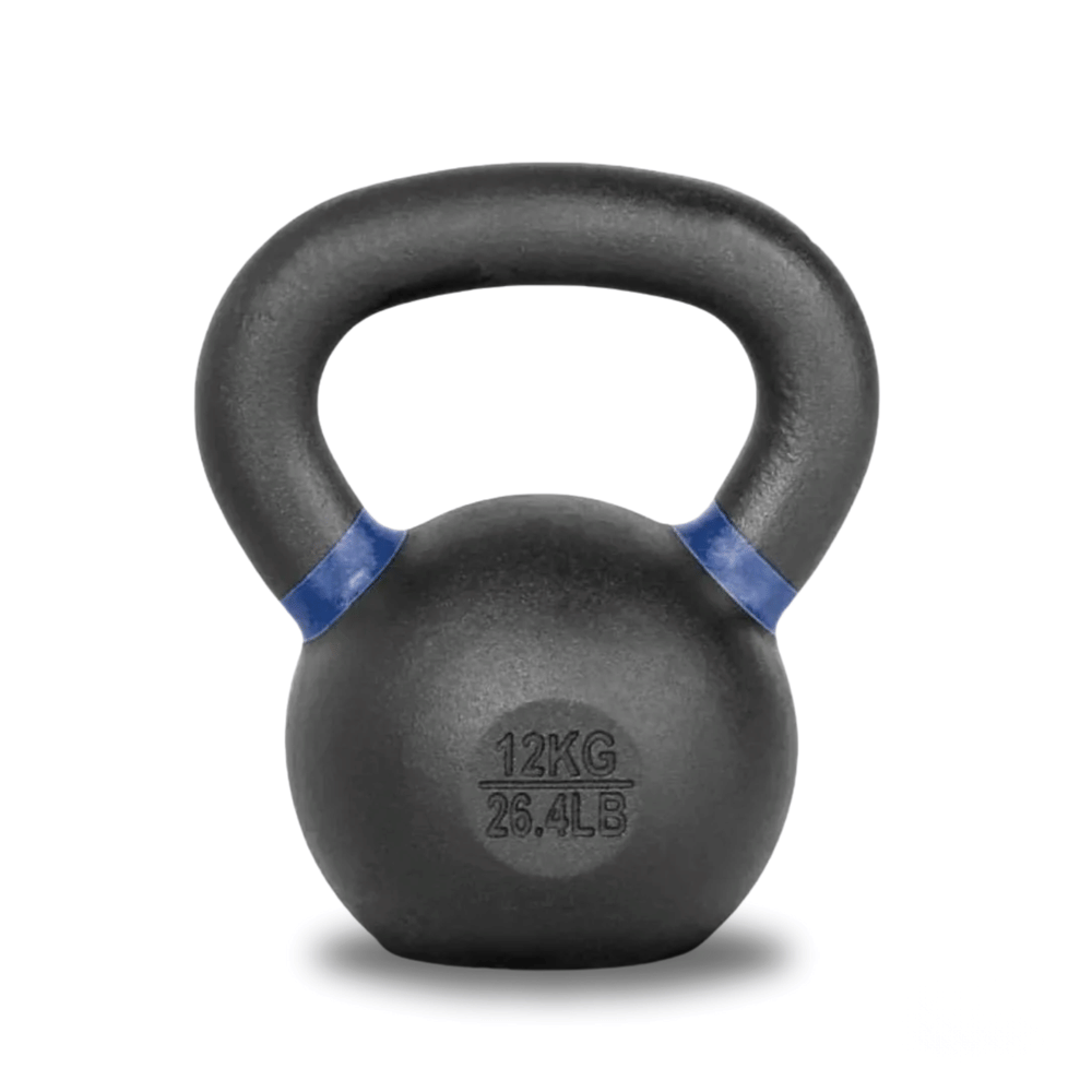 เคตเทิลเบลดัมเบิ้ลหูหิ้ว HOMEFITTOOLS สีดำด้าน 12 KG.