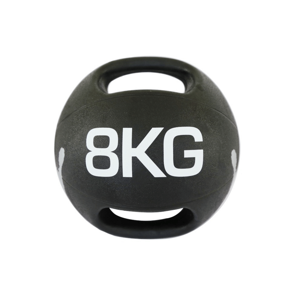 ลูกบอลน้ำหนัก HOMEFITTOOLS DUAL GRIP 8 KG
