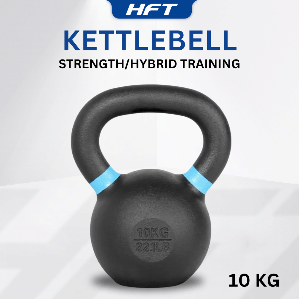 เคตเทิลเบลดัมเบิ้ลหูหิ้ว HOMEFITTOOLS สีดำด้าน 10 KG.