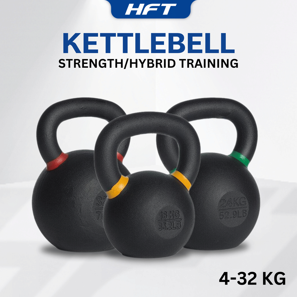 เคตเทิลเบลดัมเบิ้ลหูหิ้ว HOMEFITTOOLS สีดำด้าน 8 KG.