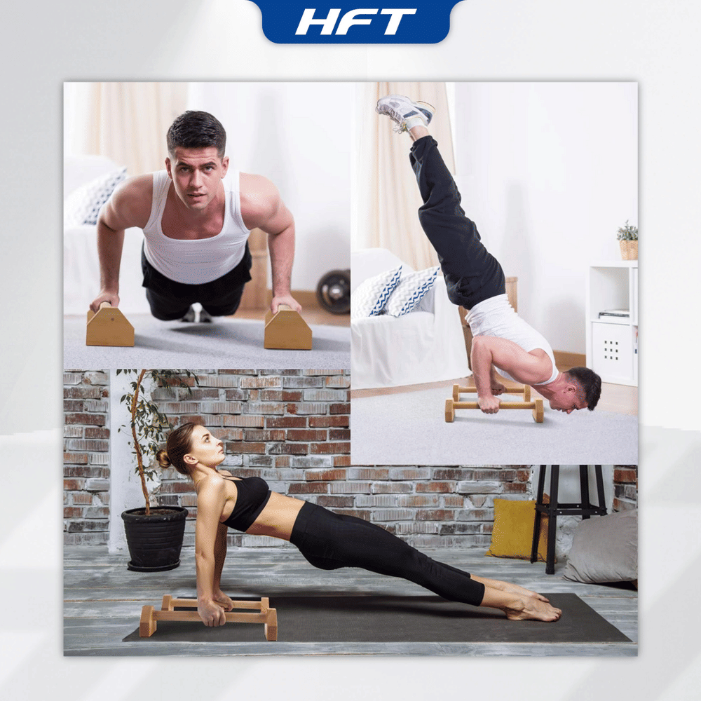 บาร์วิดพื้นไม้ HOMEFITTOOLS 30 ซม. ไม้บีช