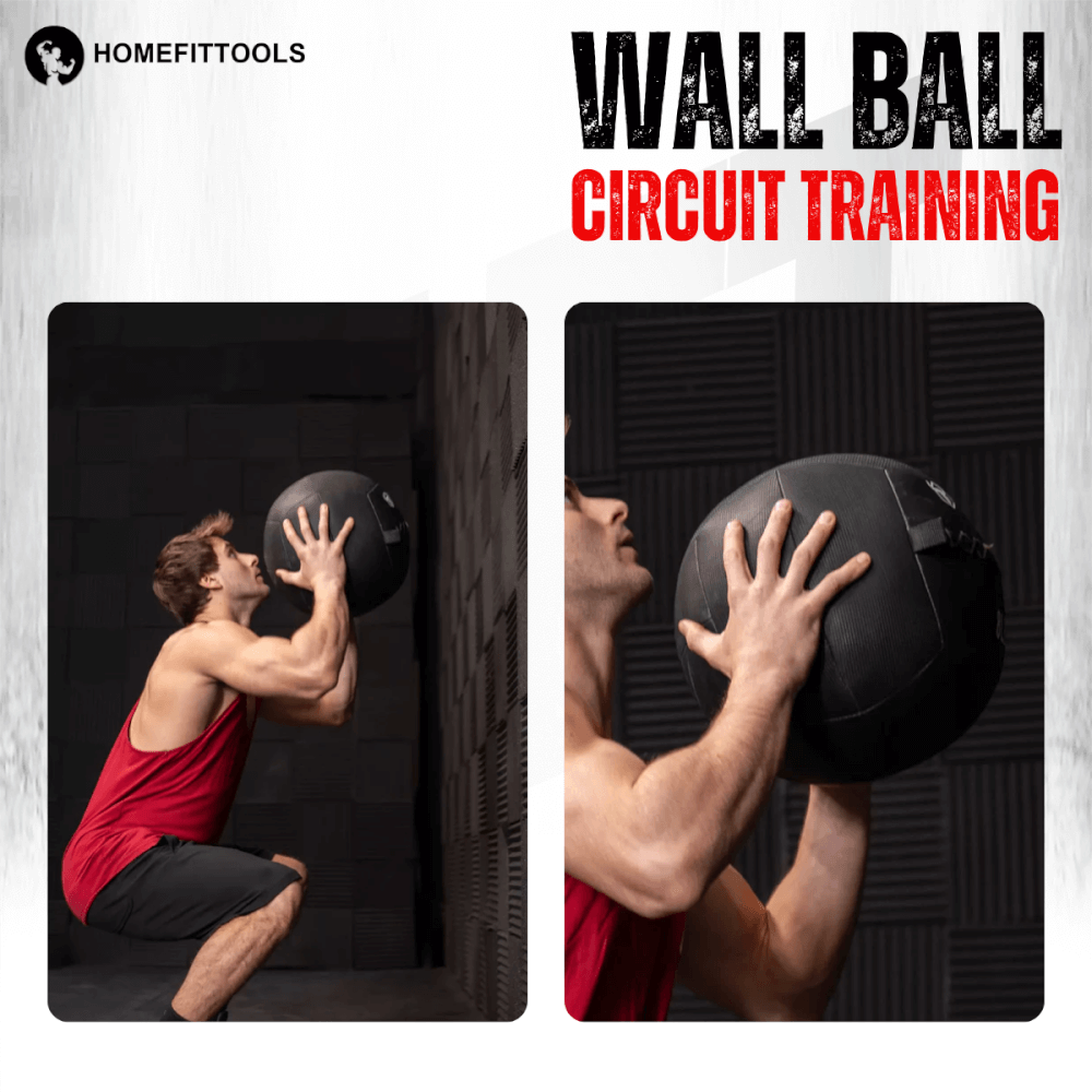 ลูกบอลทุ่มน้ำหนัก WALL BALL HOMEFITTOOLS เกรดแข่งขัน 5 KG._1