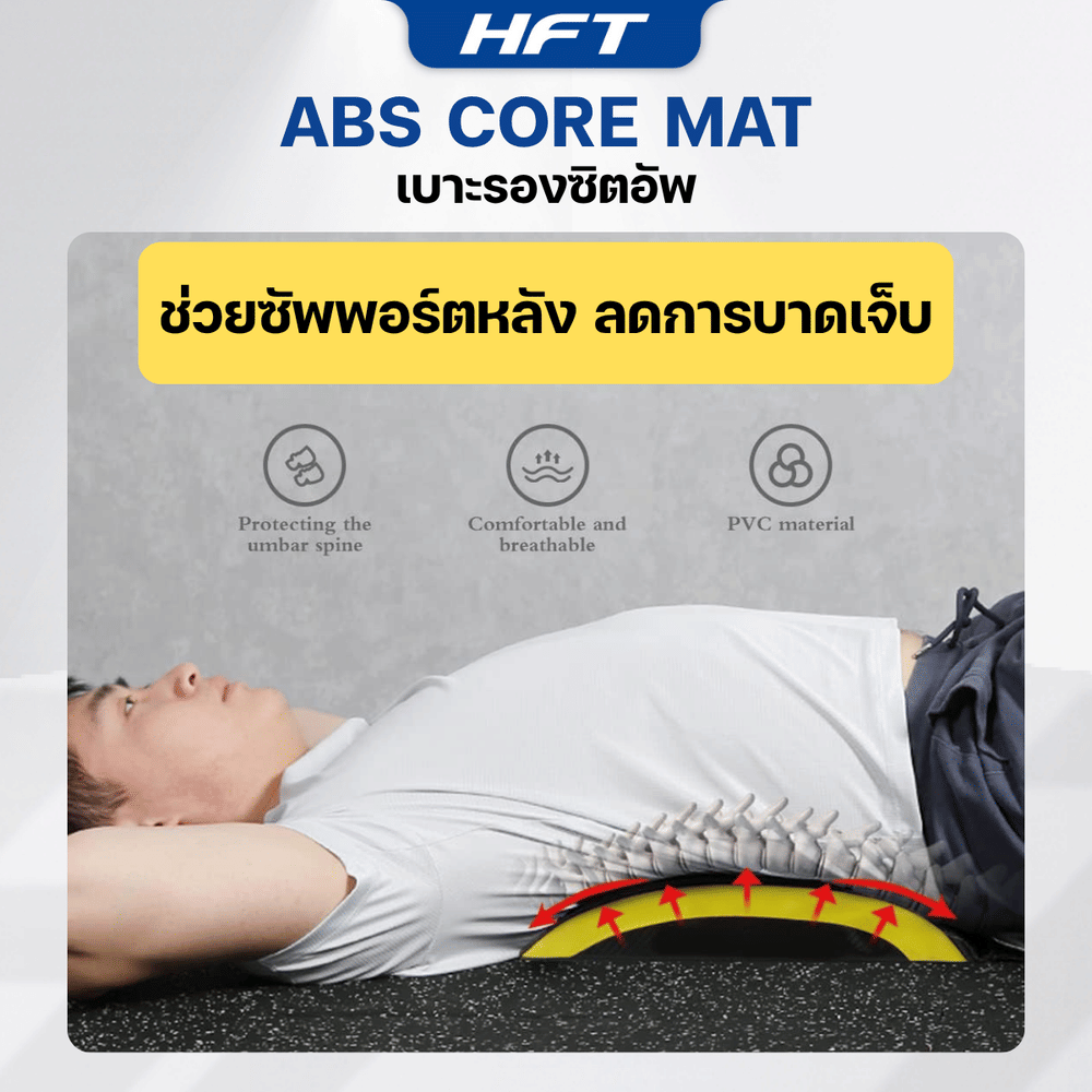 เบาะรองซิทอัพ CORE MAT HOMEFITTOOLS