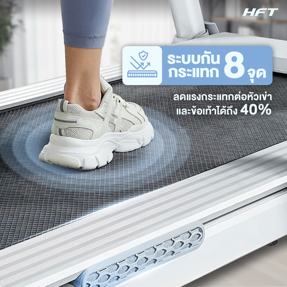 ลู่วิ่งไฟฟ้า HOMEFITTOOLS DC รุ่น S3 มอเตอร์ DC 2.5 HP