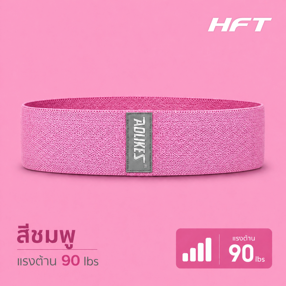 เซ็ตยางยืดออกกำลังกาย 3 ชิ้น BOOTY BAND HOMEFITTOOLS