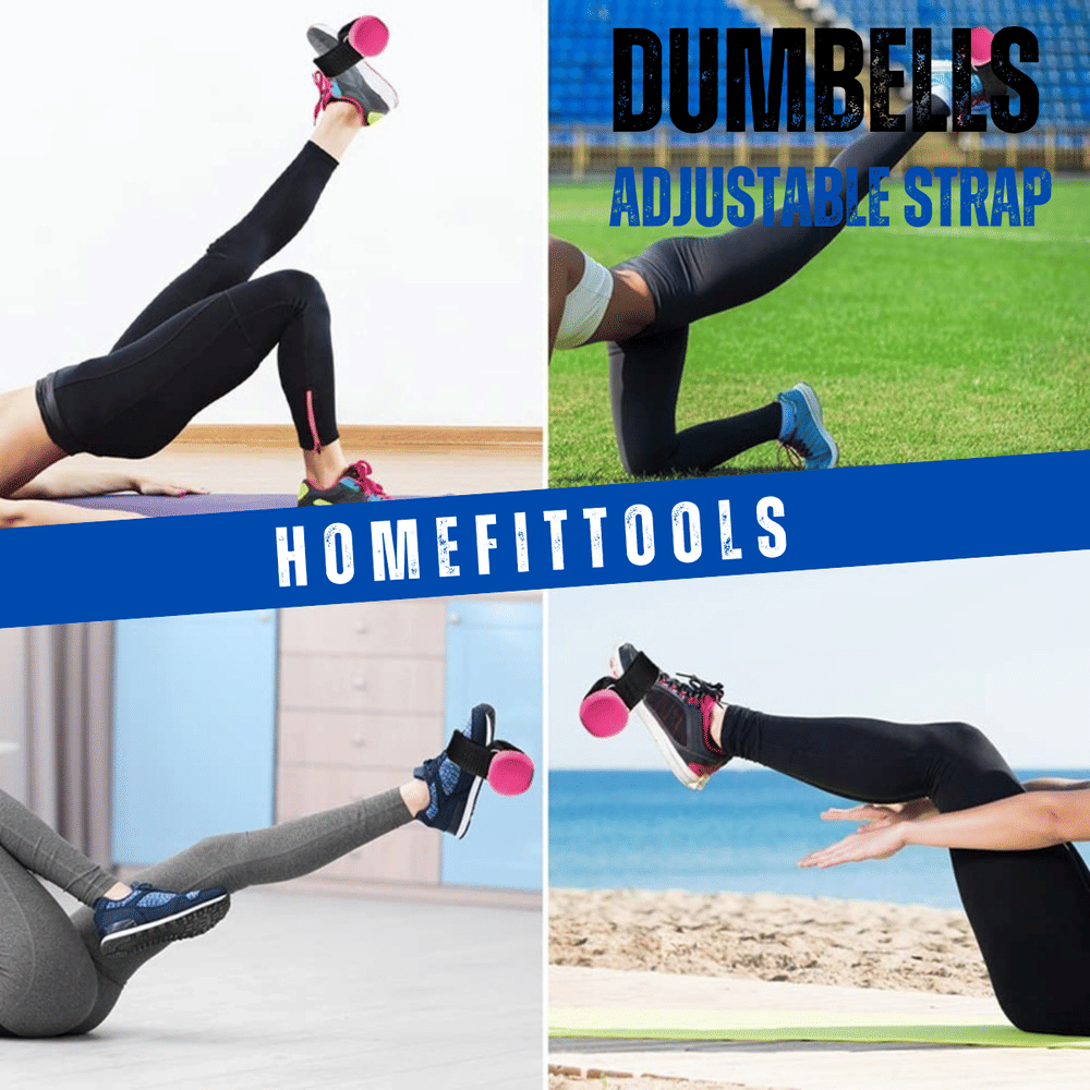 ที่รัดข้อเท้า ดัมเบลปรับได้ HOMEFITTOOLS (สินค้าไม่รวมดัมเบล)