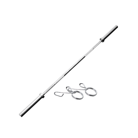 บาร์เบลโอลิมปิค HOMEFITTOOLS 2.2 เมตร น้ำหนัก 20 KG รุ่นลูกปืน_0