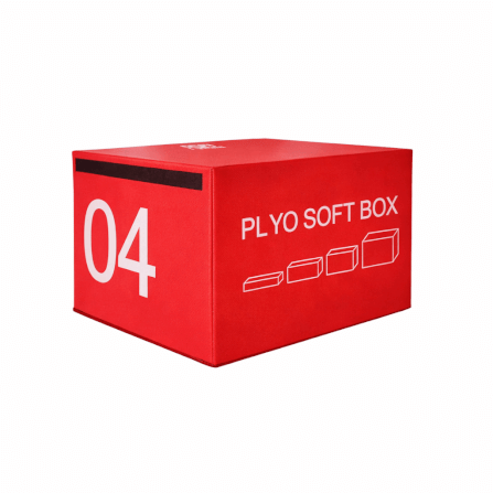 กล่องกระโดด HOMEFITTOOLS PLYO BOX ขนาด 24 นิ้ว สีแดง_0