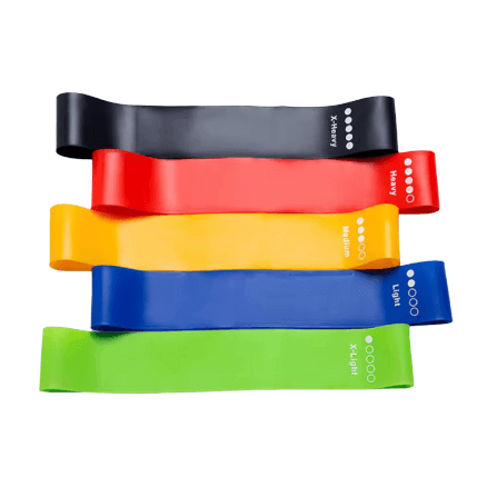 เซ็ตยางยืดออกกำลังกาย HOMEFITTOOLS MINI LOOP BAND 5 ชิ้น_0