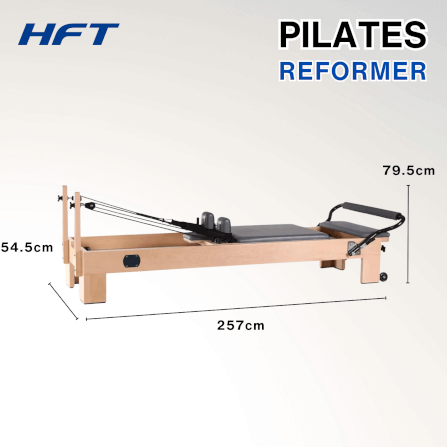 เครื่องพิลาทิส HOMEFITTOOLS PILATES REFORMER ผลิตจาก ไม้ชิ้นเดียว_2