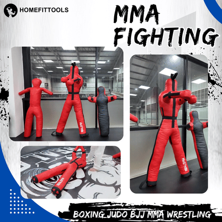 หุ่นยืนหุ่นฝึกซ้อม 2 ขา HOMEFITTOOLS สูง 180CM. น้ำหนัก 30 KG_3