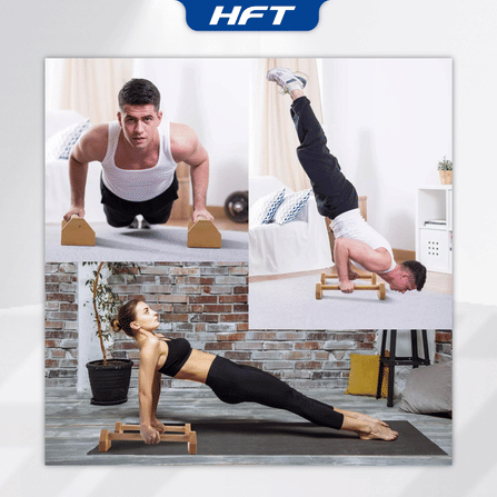 บาร์วิดพื้นไม้ HOMEFITTOOLS 50 ซม. ไม้บีช_4