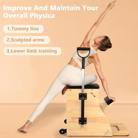 เครื่องพิลาทิส WUNDA CHAIR HOMEFITTOOLS ไม้พารา_6