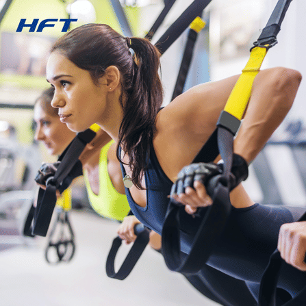 เชือกออกกำลังกาย PRO P3  เซ็ตฝึก TRX สายแรงต้าน HOMEFITTOOLS_6