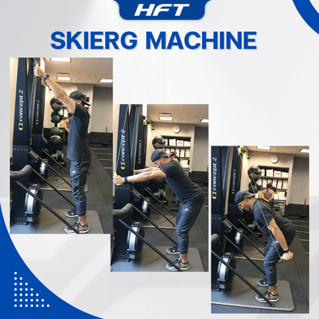 เครื่องเล่นสกีในร่ม HOMEFITTOOLS SKIERG TRAINER_7