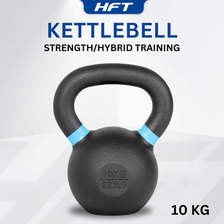 เคตเทิลเบลดัมเบิ้ลหูหิ้ว HOMEFITTOOLS สีดำด้าน 10 KG._5