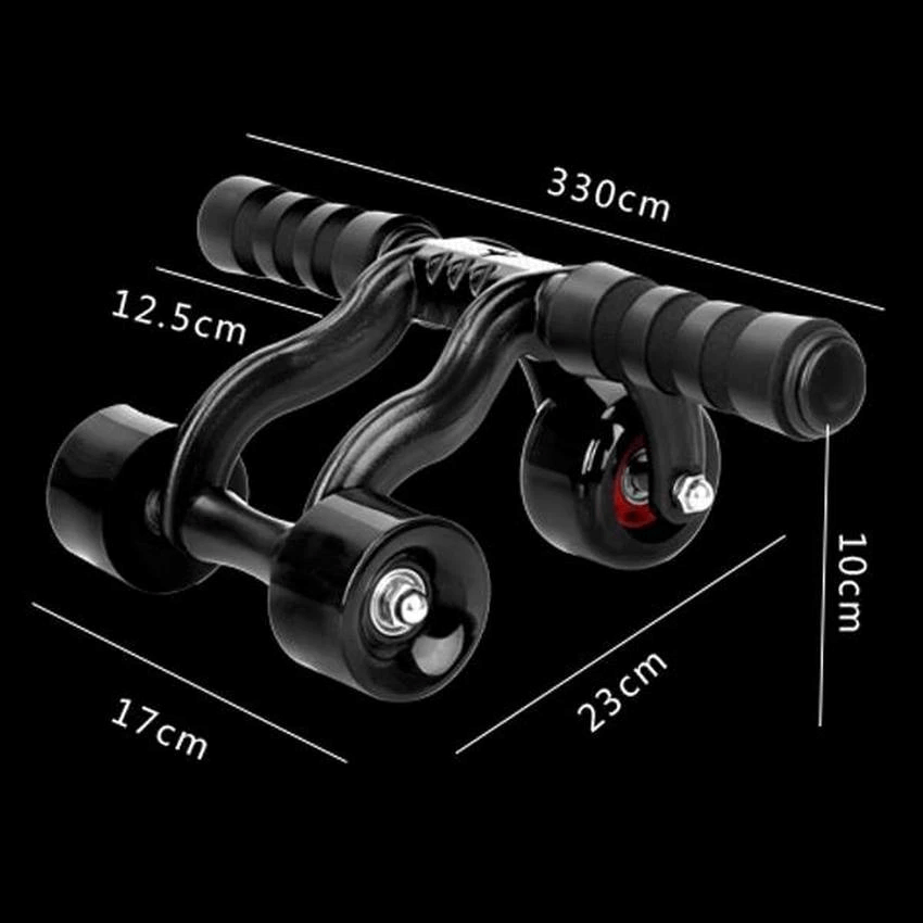 ลูกกลิ้งออกกำลังกาย 3 ล้อ HOMEFITTOOLS