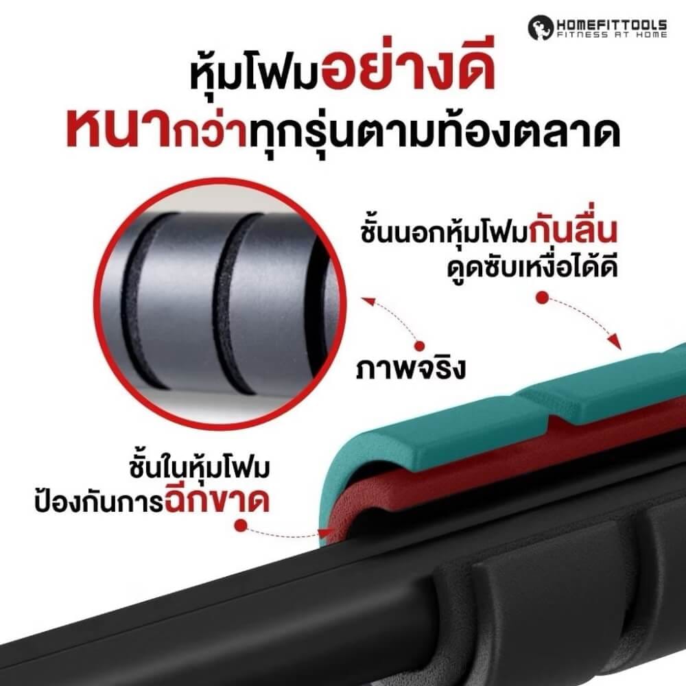 บาร์ดึงข้อ บาร์โหนติดผนัง HOMEFITTOOLS รุ่น N3 ขนาด 128-170 ซม.