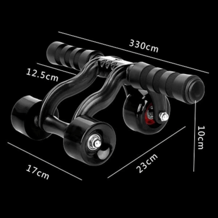 ลูกกลิ้งออกกำลังกาย 3 ล้อ HOMEFITTOOLS_1