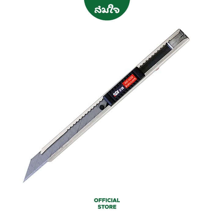 คัตเตอร์ SOMJAI รุ่น 0439C SDI 9 มม. สีเงิน_0