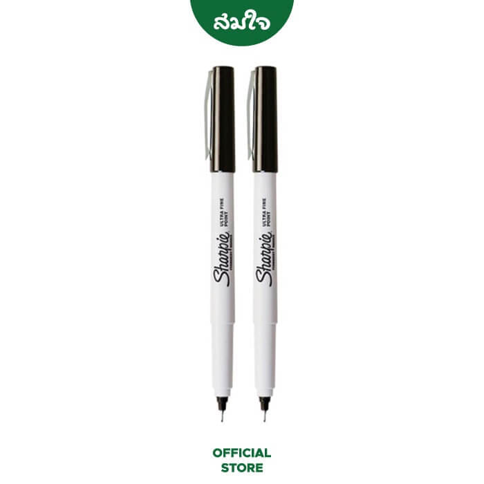 ปากกามาร์คเกอร์ SHARPIE ULTRA FINE 0.5มม. สีดำ จำนวน 2 ด้าม_1