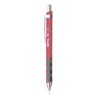 ดินสอกด Tikky Rotring นีเวลล์ ขนาด 0.5มม. สีแดงกุหลาบ