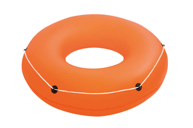 ห่วงยาง BESTWAY ขนาด 47 นิ้ว ลาย SUMMER BLAST สีส้ม