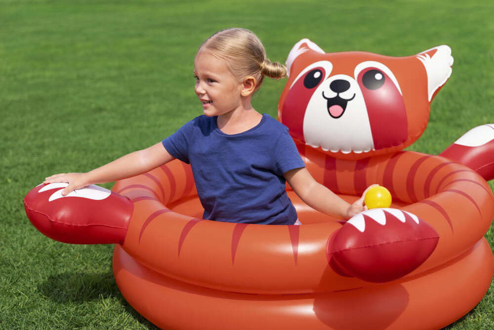 บ่อบอล BESTWAY 52702 ขนาด 107 X 94 X 58 CM PLAYFUL RED PANDA BALL PIT_8