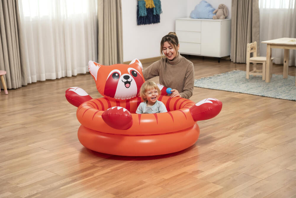 บ่อบอล BESTWAY 52702 ขนาด 107 X 94 X 58 CM PLAYFUL RED PANDA BALL PIT_3
