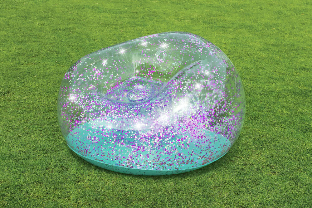 โซฟาเป่าลม  BESTWAY 75115 GLITTER DREAM ขนาด 114 X 112 X 66 ซม.