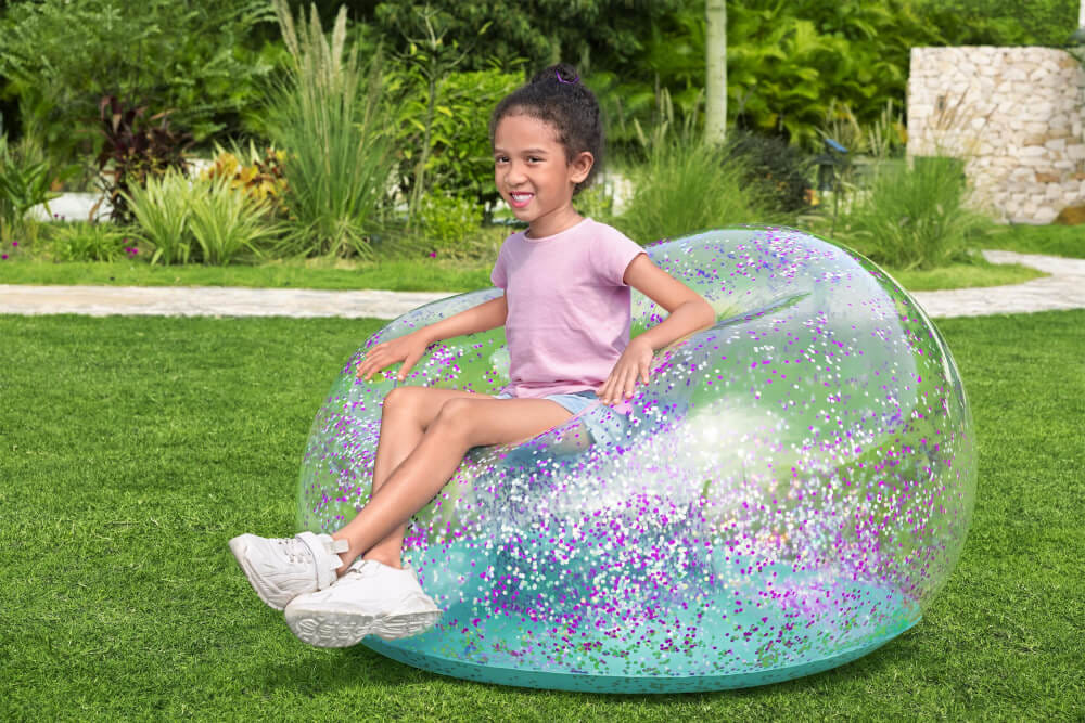 โซฟาเป่าลม  BESTWAY 75115 GLITTER DREAM ขนาด 114 X 112 X 66 ซม.