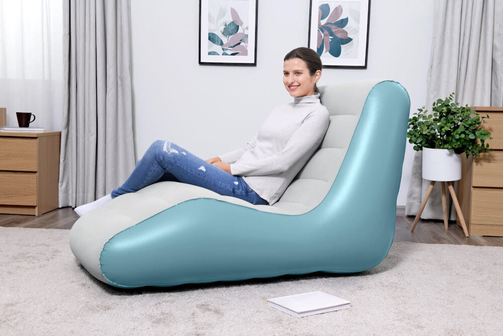 โซฟาเป่าลม  BESTWAY 75127 LEISURE LUXE CHAISE ขนาด 133 X 79 X 88 ซม.
