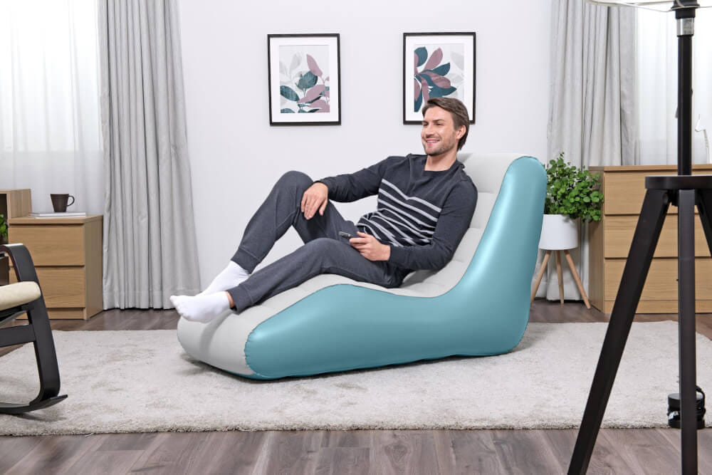 โซฟาเป่าลม  BESTWAY 75127 LEISURE LUXE CHAISE ขนาด 133 X 79 X 88 ซม.