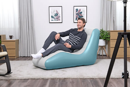 โซฟาเป่าลม  BESTWAY 75127 LEISURE LUXE CHAISE ขนาด 133 X 79 X 88 ซม._4