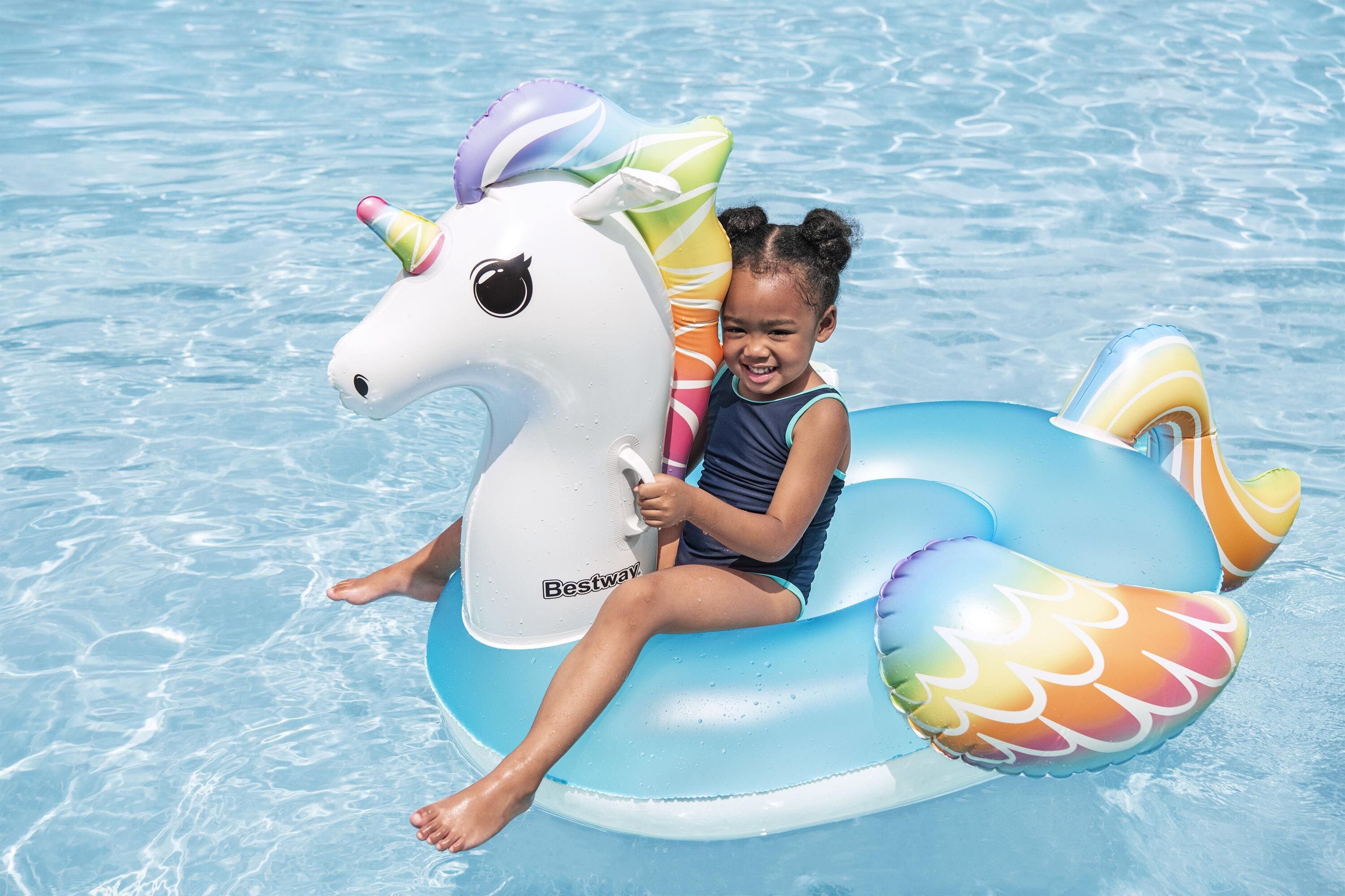 แพลอยน้ำยูนิคอร์น BESTWAY 41114 FANTASY UNICORN ขนาด 1.55M X 1.19M._7