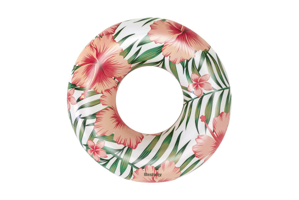 ห่วงยาง BESTWAY ขนาด 47 นิ้ว ลาย TROPICAL PALMS