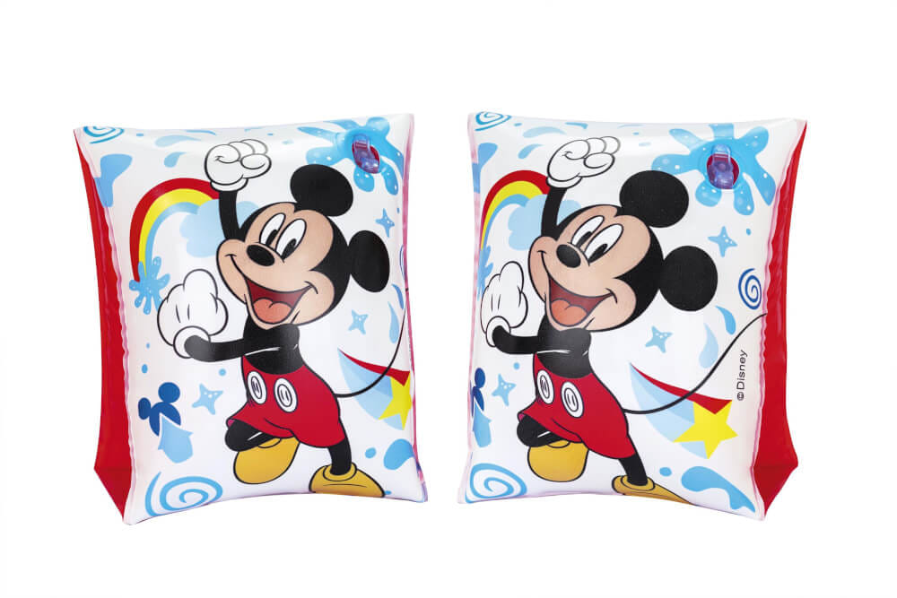 ปลอกแขนว่ายน้ำเด็ก DISNEY ขนาด 9 X 6 นิ้ว ลาย MICKEY & MINNIE