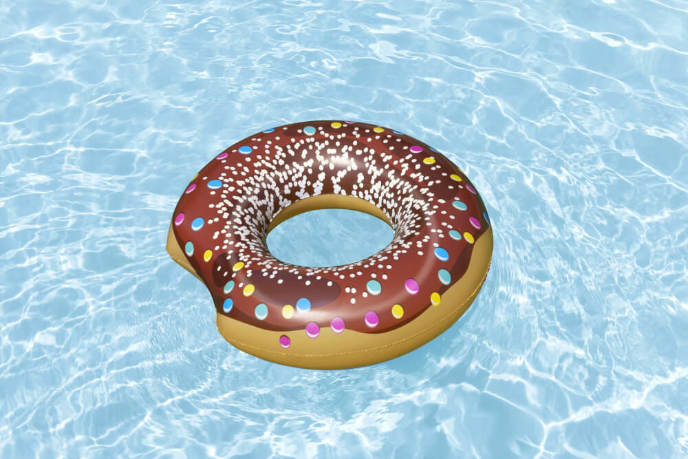 ห่วงยาง BESTWAY ขนาด 42 นิ้ว ลาย DONUT