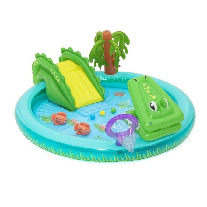 สระน้ำ BESTWAY 53166 ขนาด 224 X 181 X 72 CM CROCODILE COVE PLAY CENTER_1