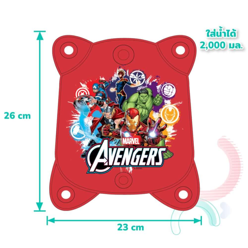 ปืนฉีดน้ำไฟฟ้า แบบถุงเป้ DISNEY MARVEL ลาย AVENGERS สีเหลือง