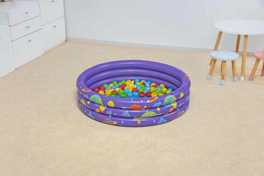 สระน้ำ BESTWAY 52466 ขนาด 1.02M X H25CM INTERGALACTIC SURPRISE BALL PIT