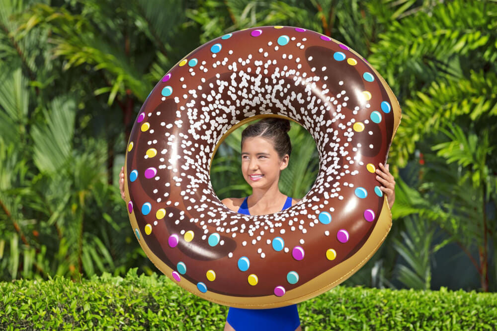 ห่วงยาง BESTWAY ขนาด 42 นิ้ว ลาย DONUT