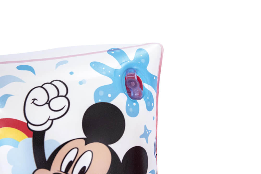 ปลอกแขนว่ายน้ำเด็ก DISNEY ขนาด 9 X 6 นิ้ว ลาย MICKEY & MINNIE