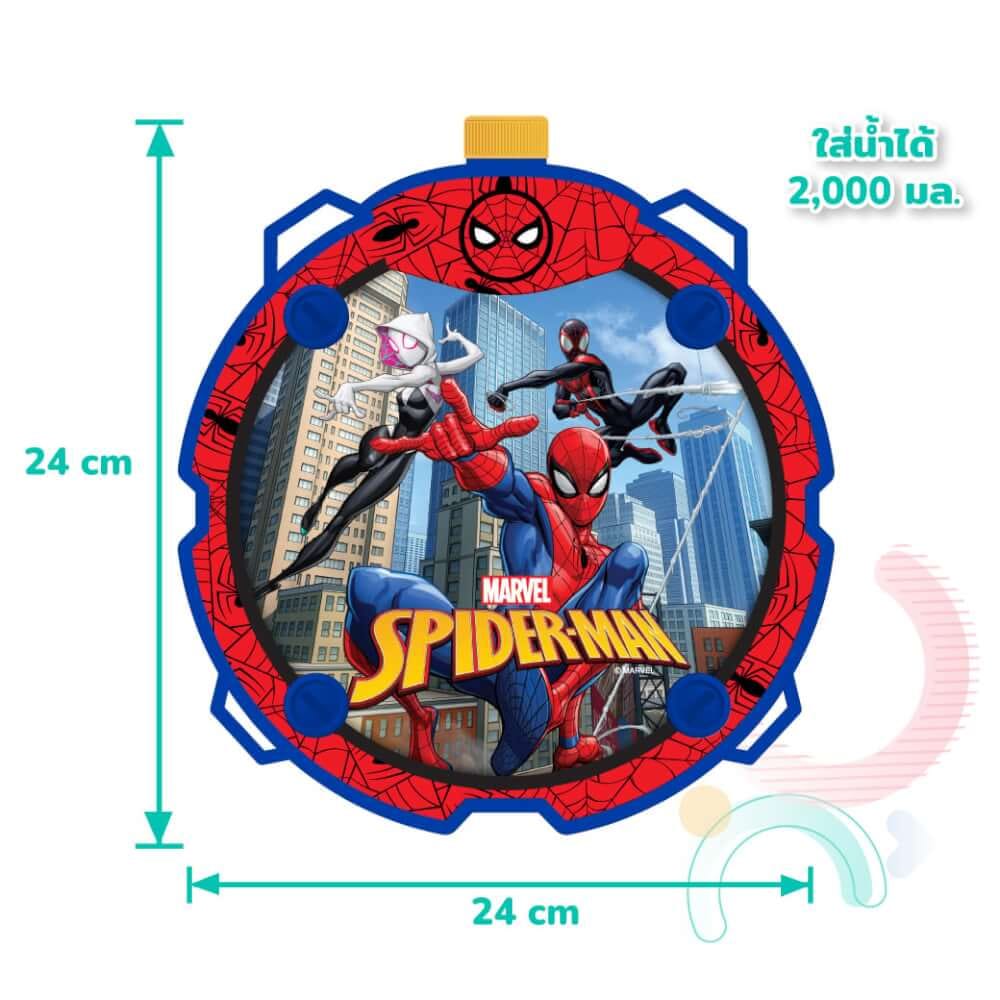 ปืนฉีดน้ำไฟฟ้า แบบแทงค์ DISNEY MARVEL ลาย SPIDERMAN สีน้ำเงิน