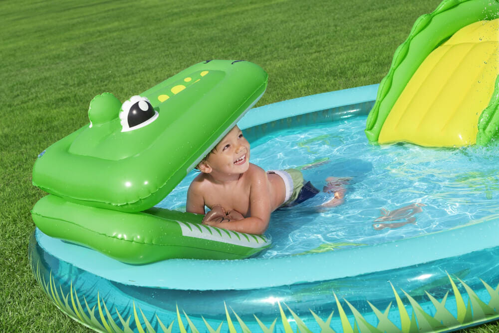 สระน้ำ BESTWAY 53166 ขนาด 224 X 181 X 72 CM CROCODILE COVE PLAY CENTER_4