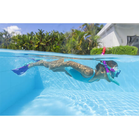 หน้ากากดำน้ำ BESTWAY ลาย CRUSADER SNORKEL SET 7 ปี+_1