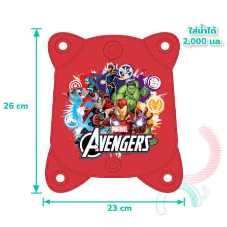ปืนฉีดน้ำไฟฟ้า แบบถุงเป้ DISNEY MARVEL ลาย AVENGERS สีเหลือง_1