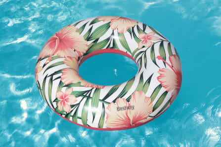 ห่วงยาง BESTWAY ขนาด 47 นิ้ว ลาย TROPICAL PALMS_3