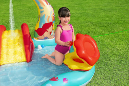 สระน้ำ DISNEY ขนาด 2.21M X 1.93M X 1.17M LITTLE MERMAID_4